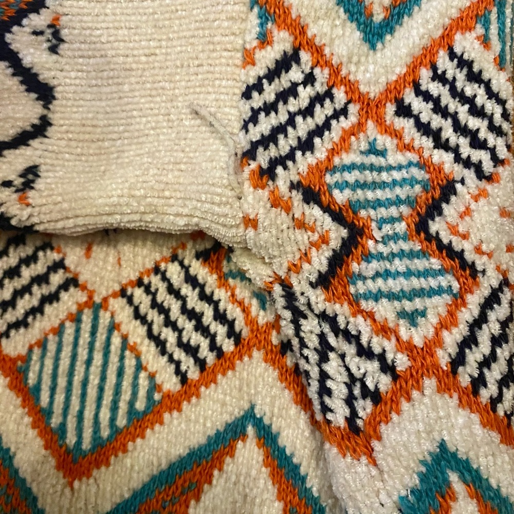 Geometric Patterned Sweater - Multicolor - Picture 3 of 3